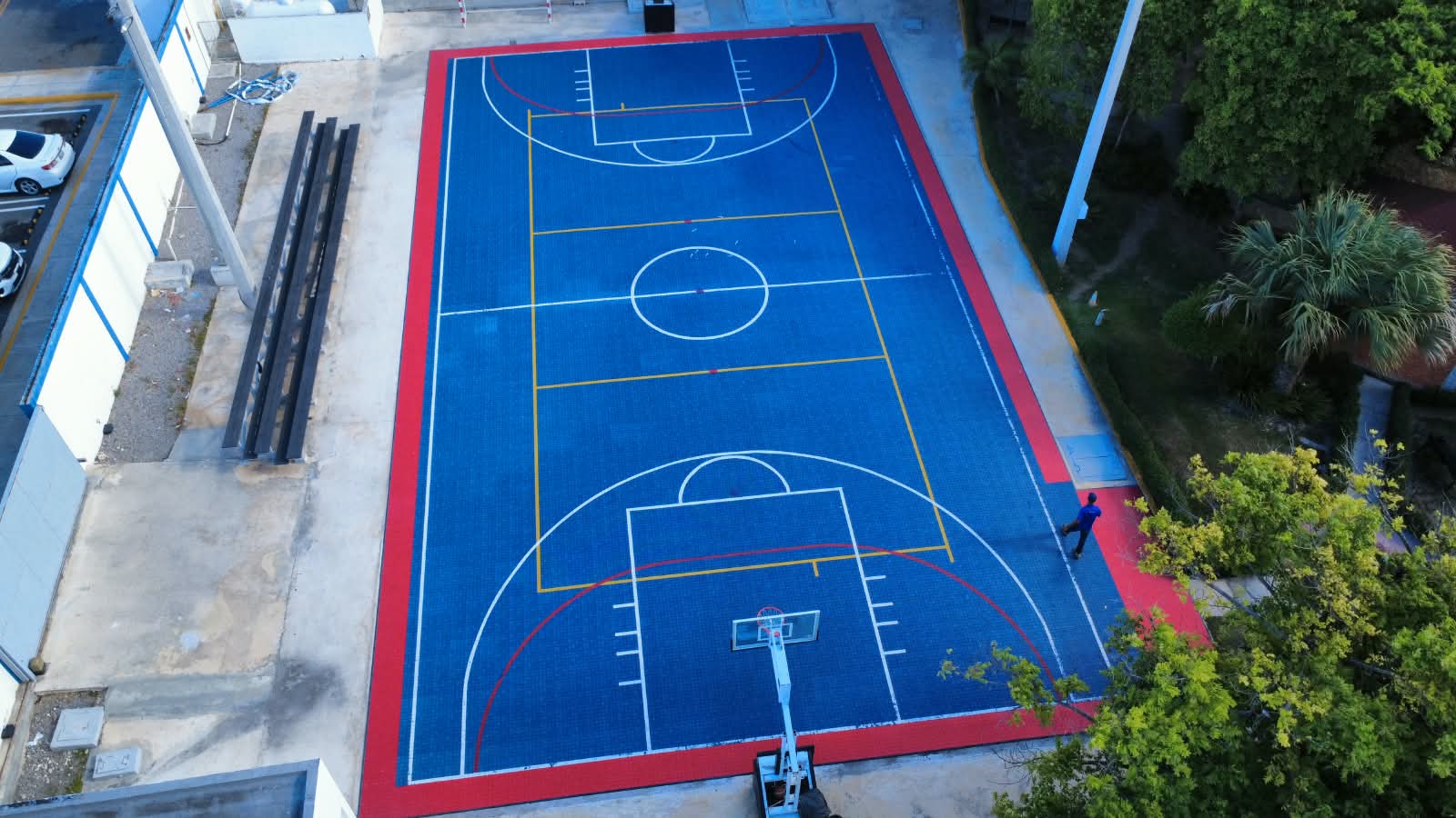 Cancha multideportiva de CEPM — Cancha multideportiva exterior
