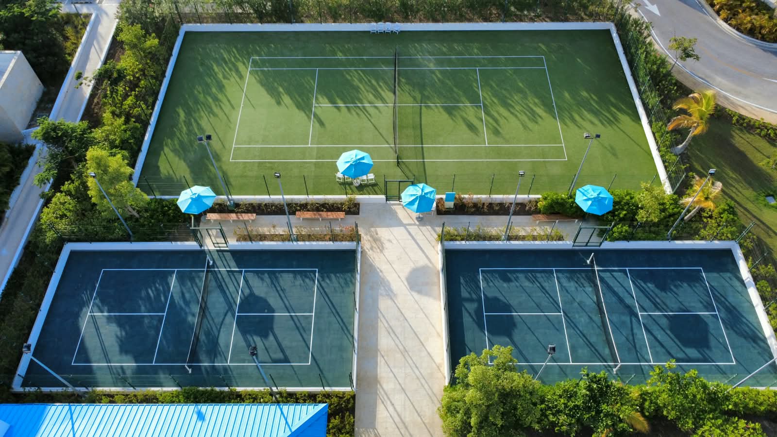 Canchas y pisos de Dreams Cap Cana Resort & Spa